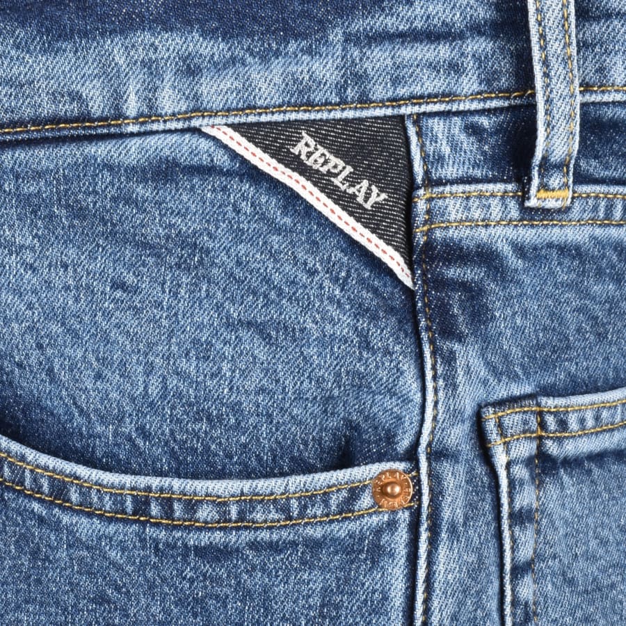 Replay M9Z1 Straight Jeans Light Wash Blue | Mainline